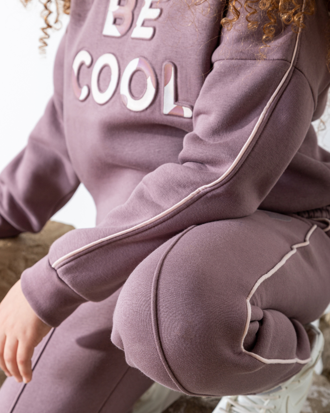 (coffrage BE Cool) Monochrome Oversize Girls' Pajamas