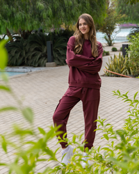 Women's pajamas with pocket on the sleeve