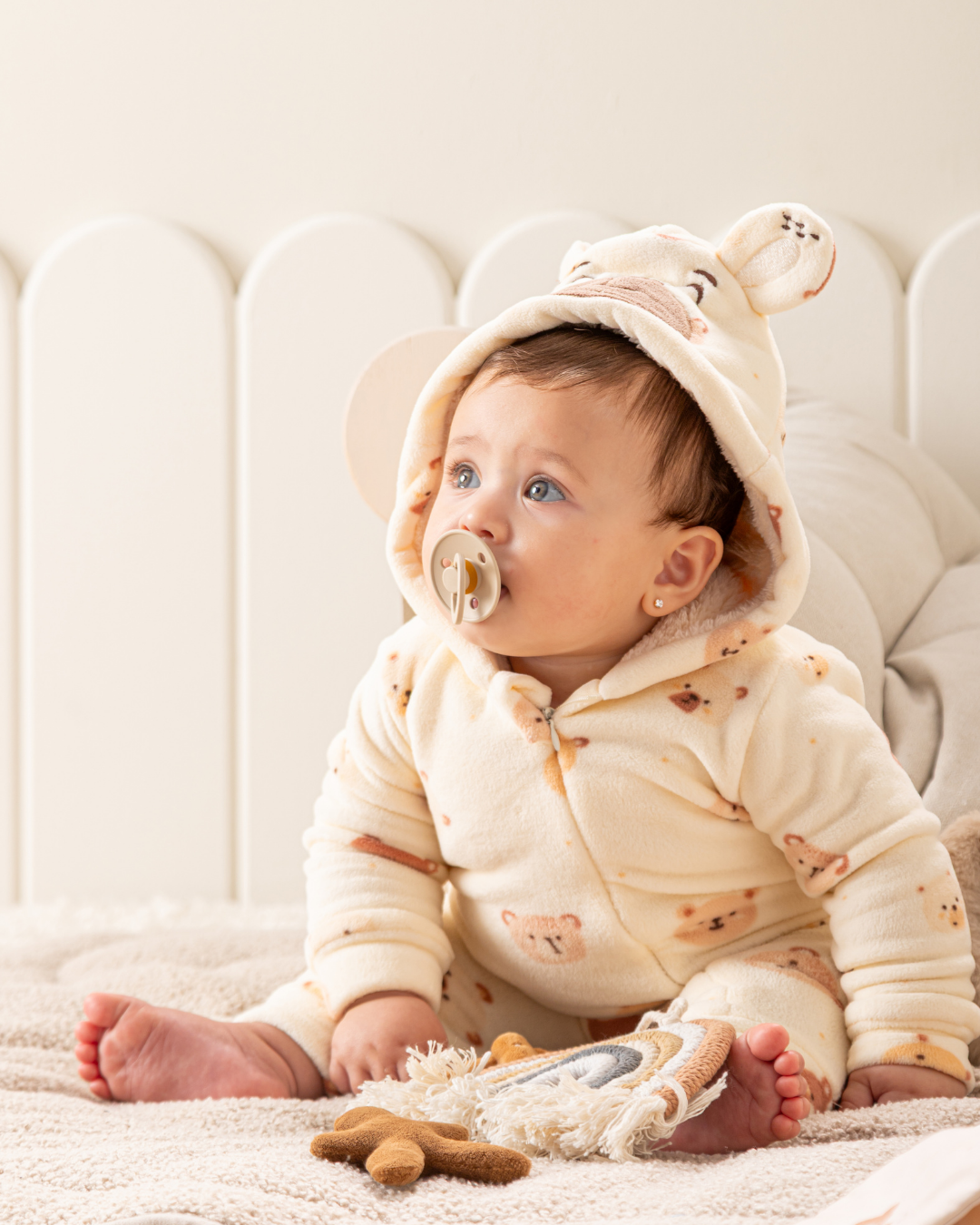 Salubette in a thin dedbid zipper