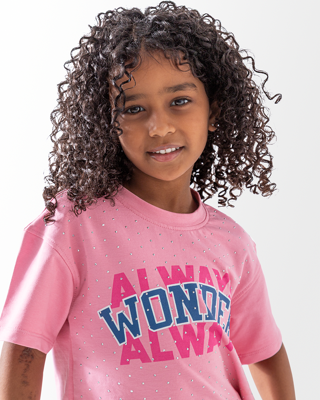 Girls' Kids Set Always Wondering
