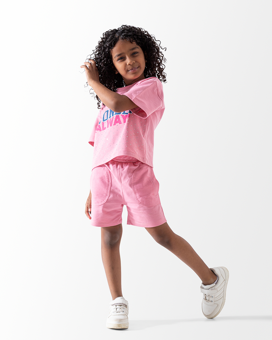 Girls' Kids Set Always Wondering