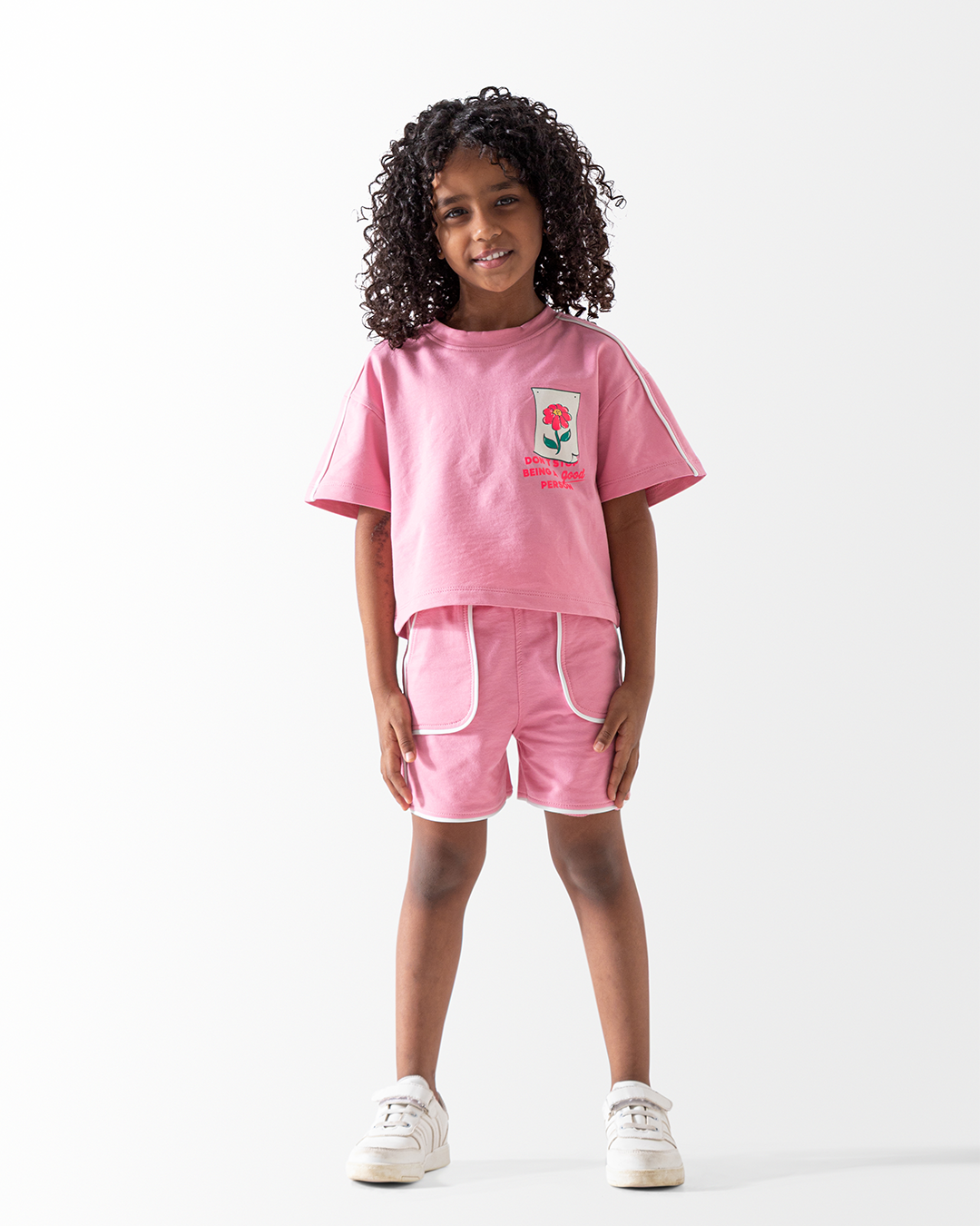 Girls' Kids Set Kind Person