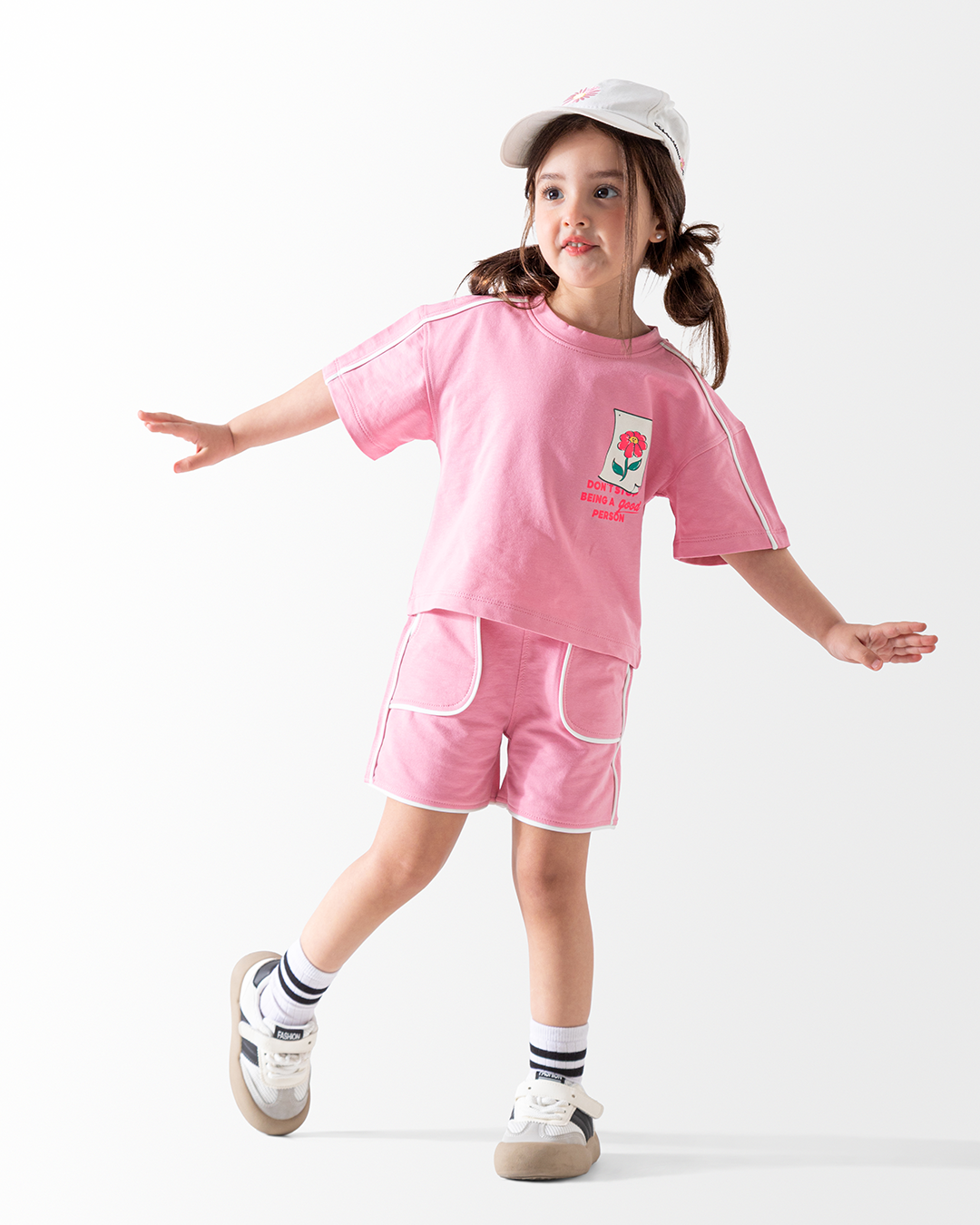 Girls' Kids Set Kind Person