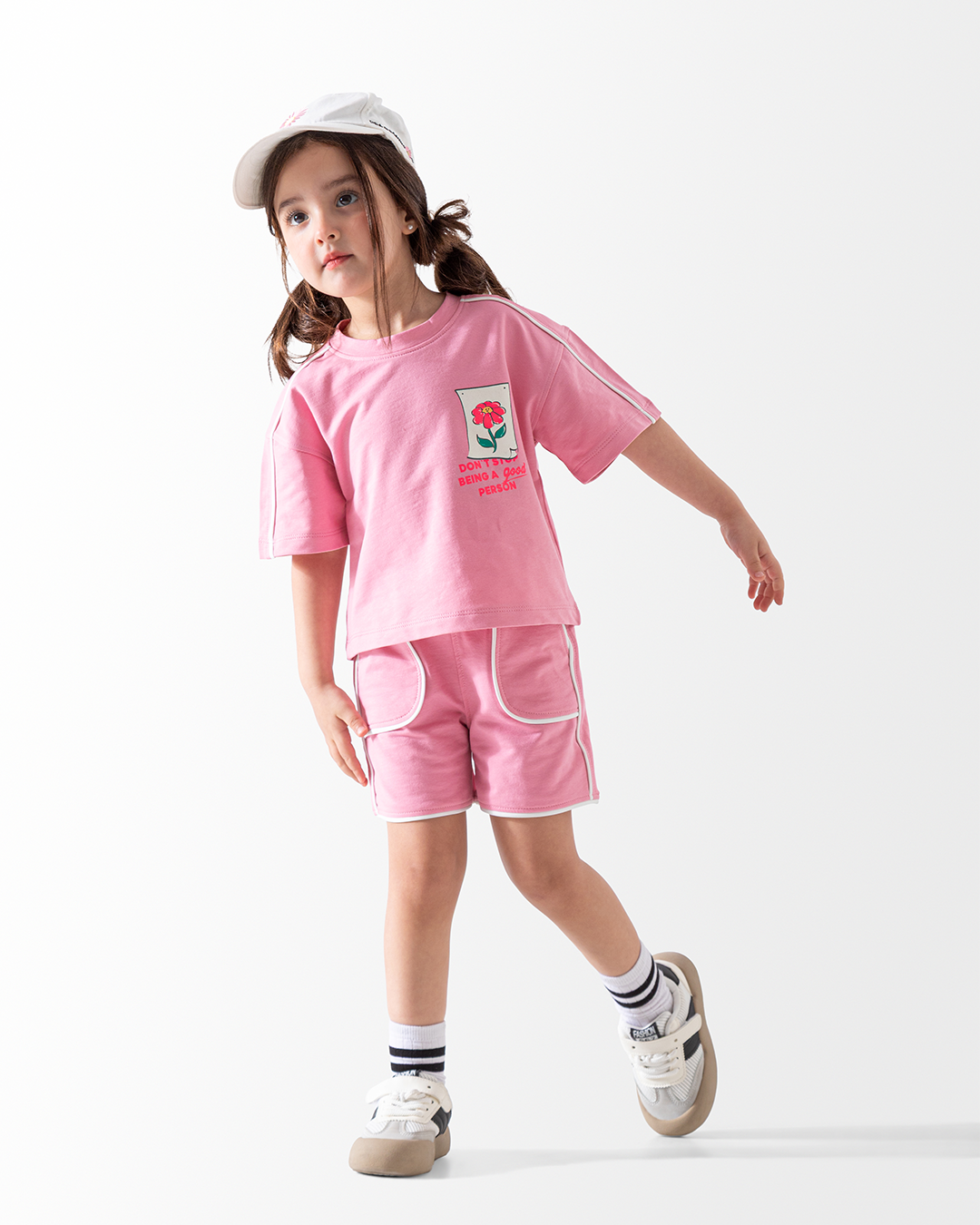 Girls' Kids Set Kind Person