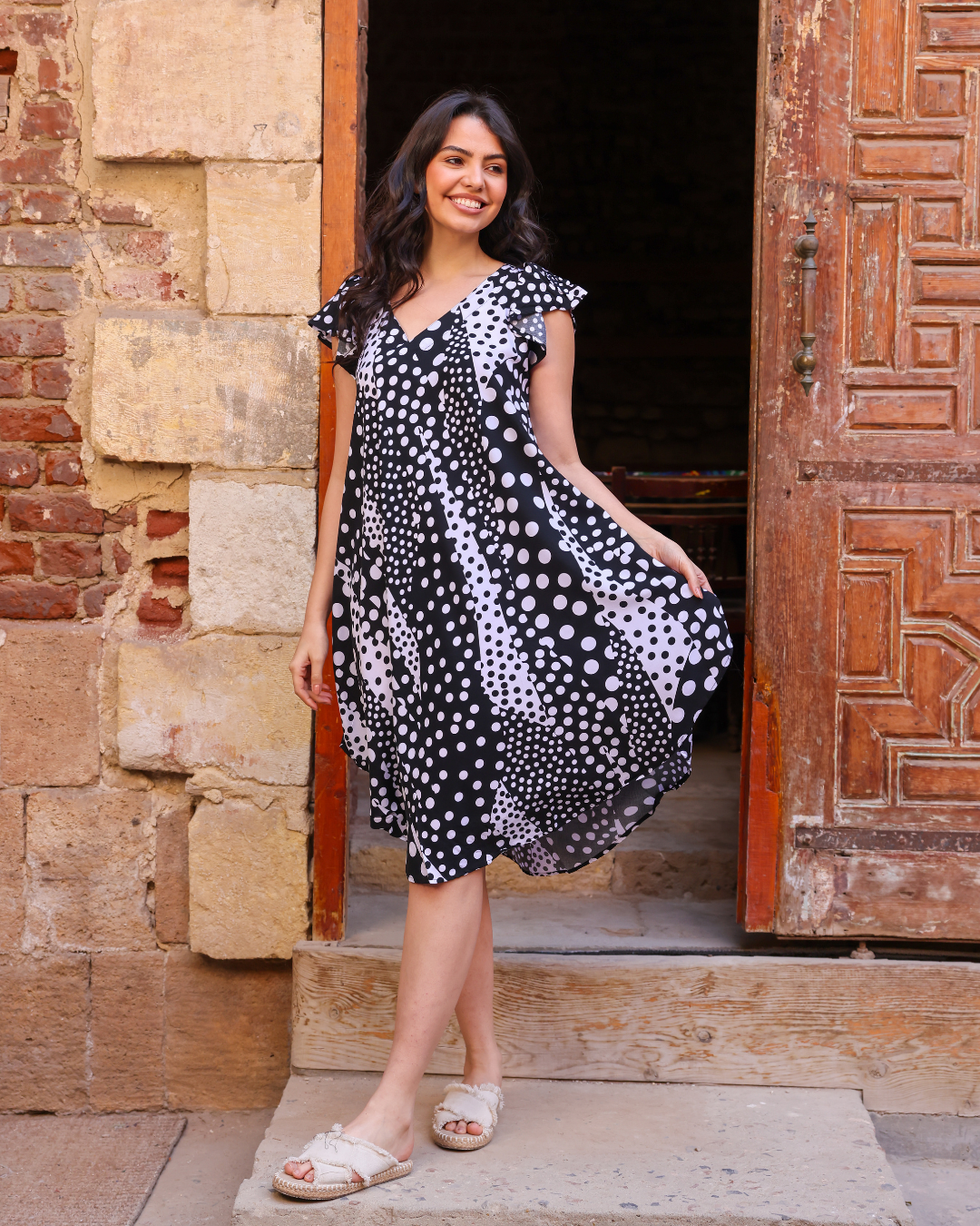 قميص فسكوز قصير 129