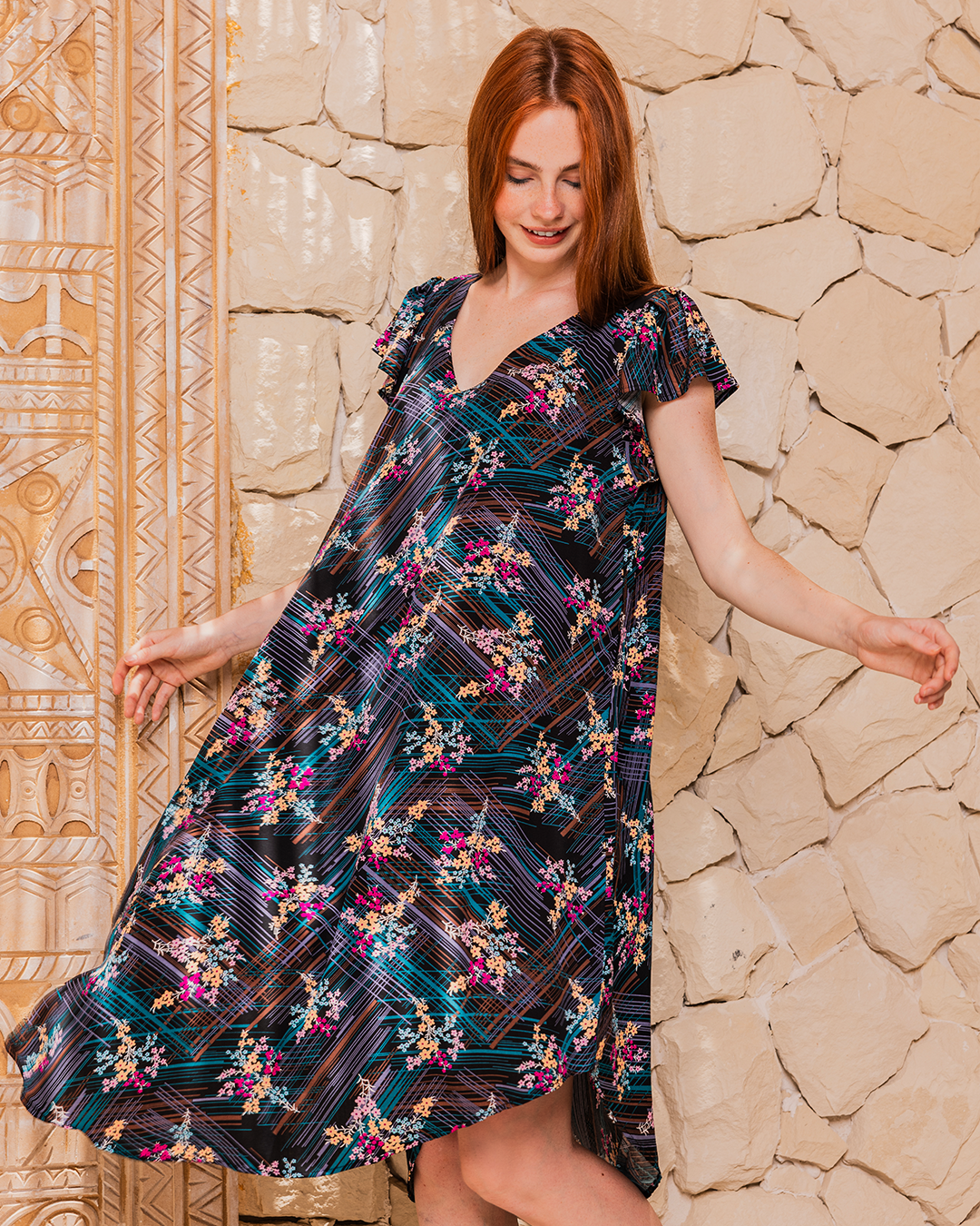 127 short viscose shirt