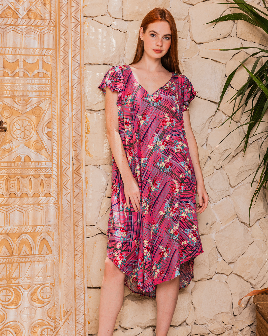 127 short viscose shirt