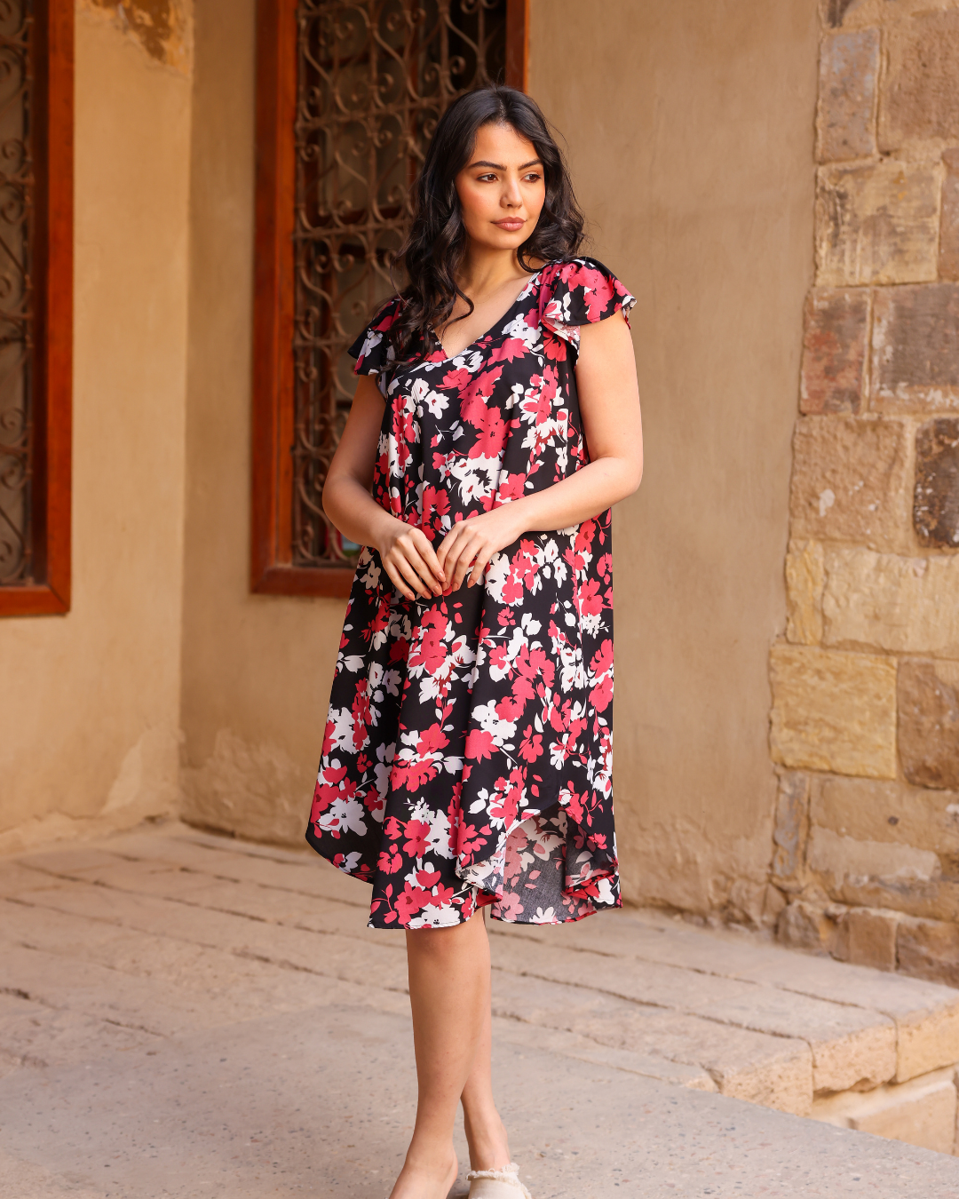 132 short viscose shirt