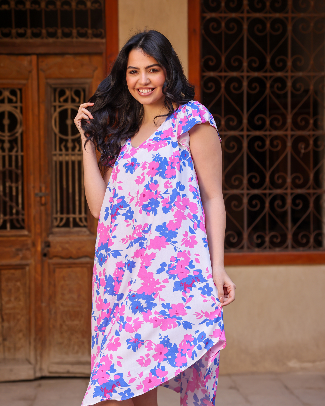 132 short viscose shirt