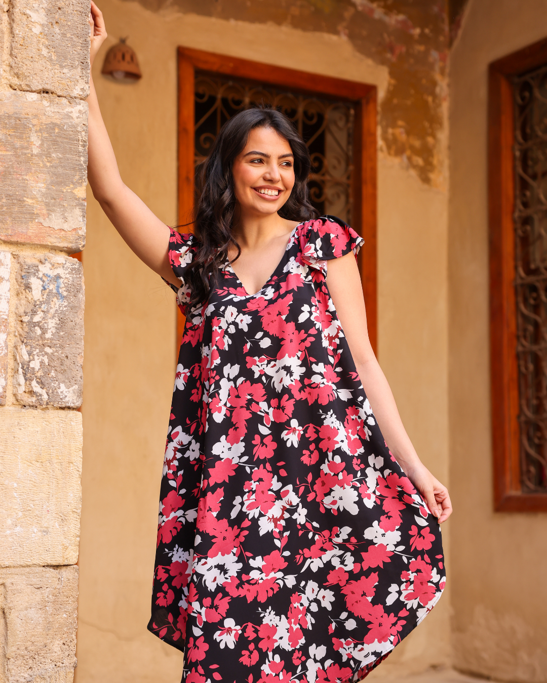 132 short viscose shirt