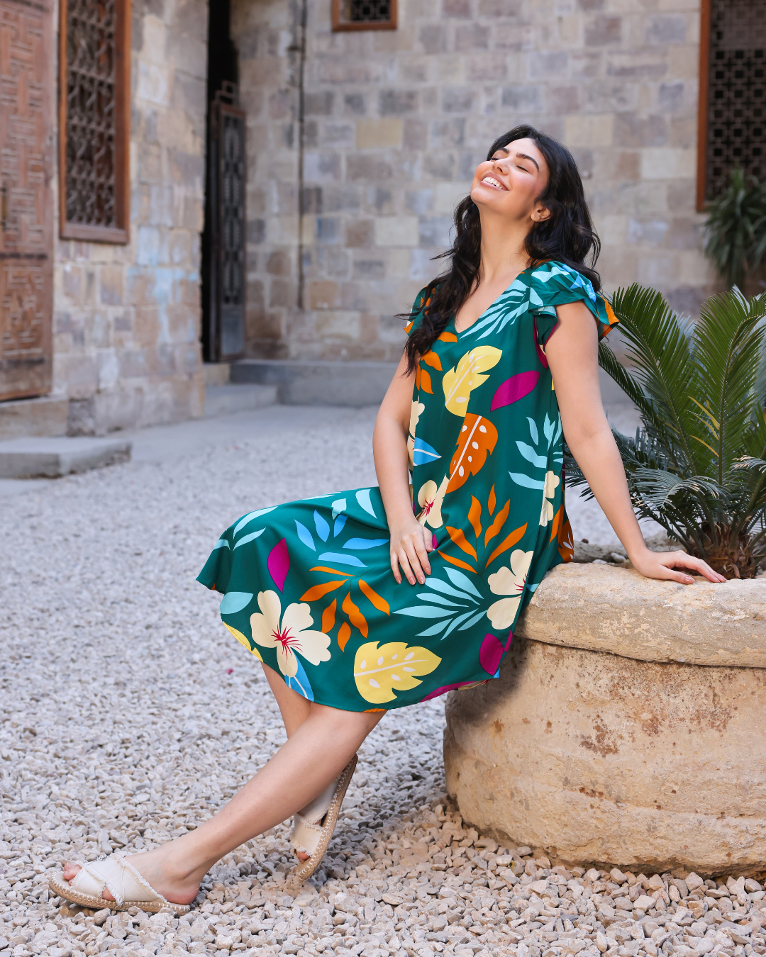 133 Viscose Crop Shirt