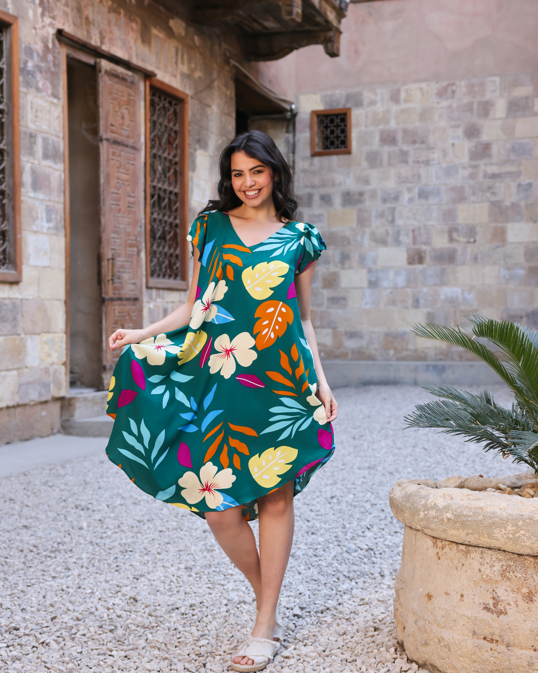 133 Viscose Crop Shirt