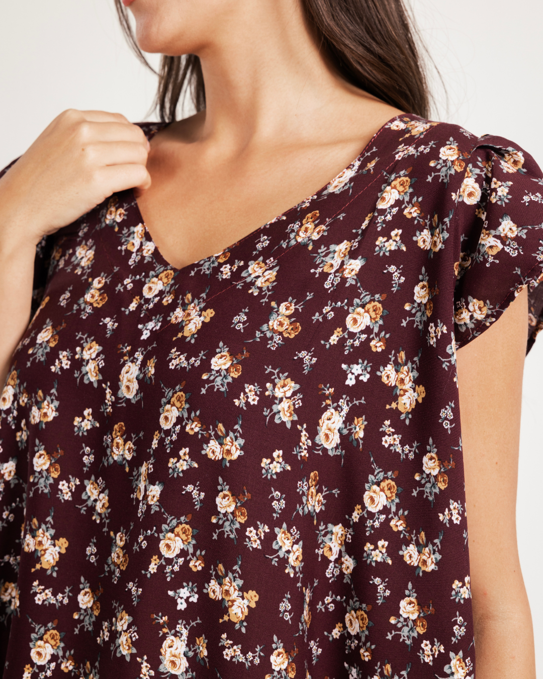 قميص فسكوز جابونيز قصير 759