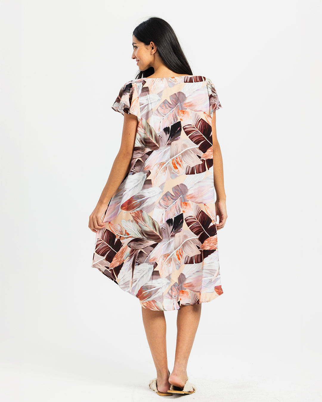 Short Printed Viscose Shirt 762