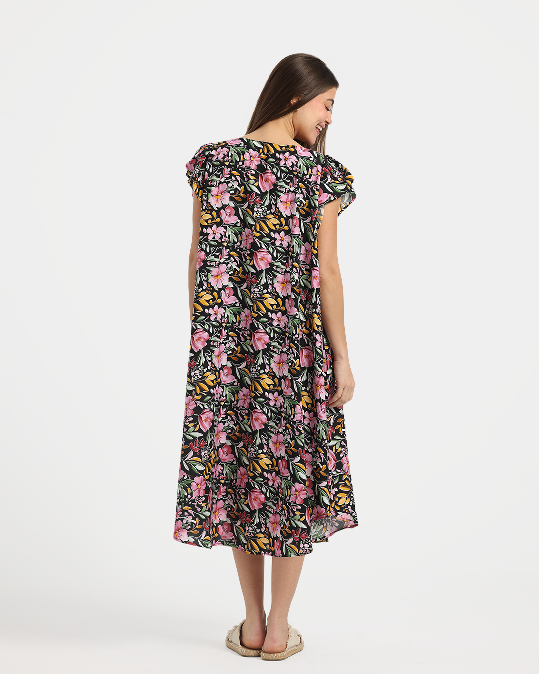 قميص فسكوز قصير مروحه 766