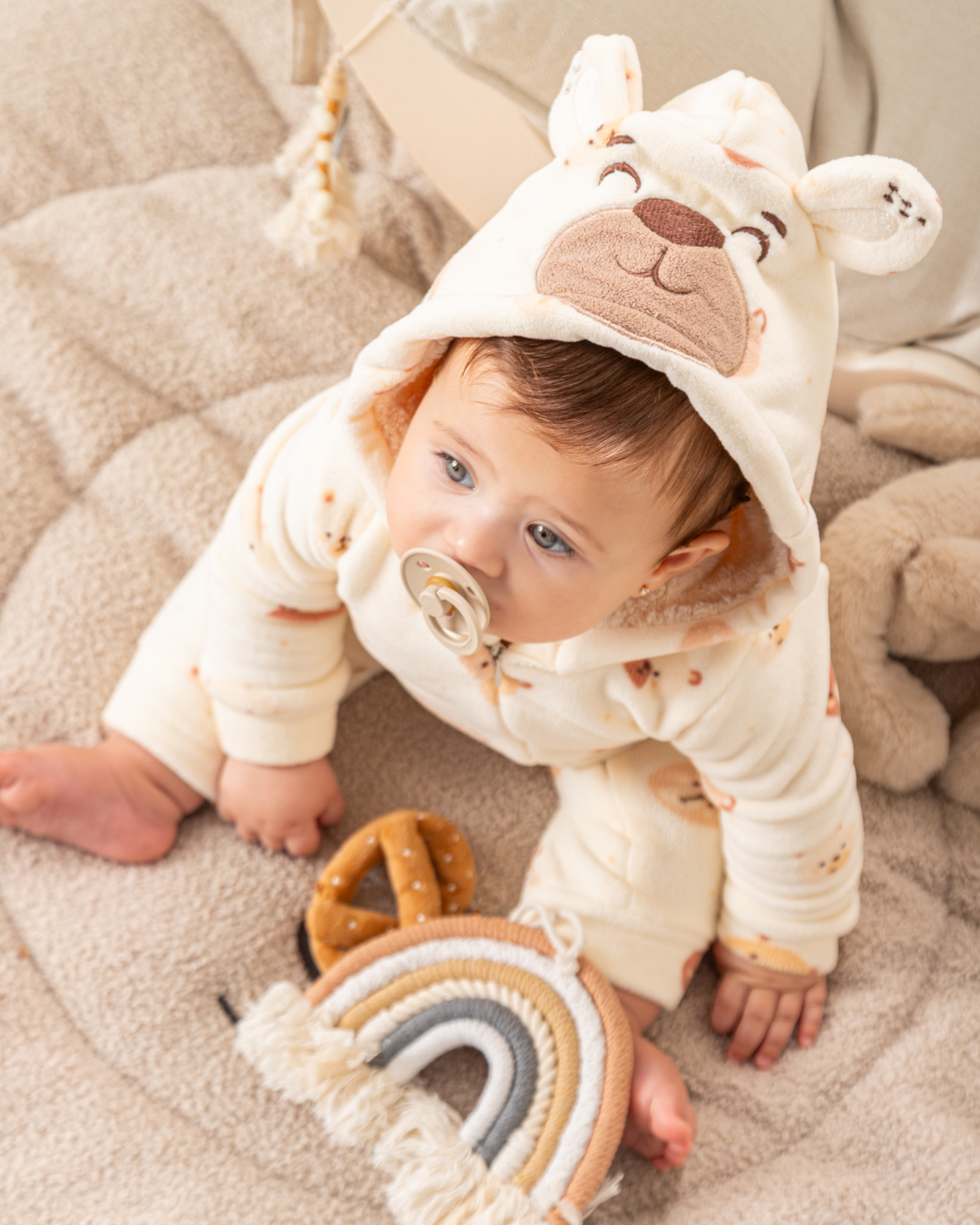 Salubette in a thin dedbid zipper