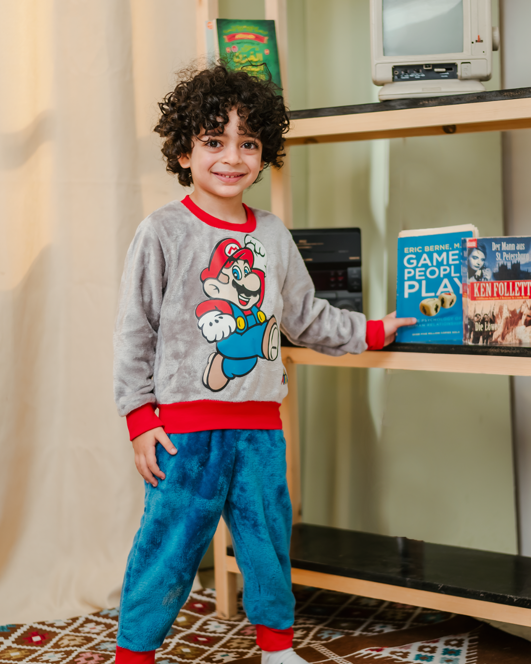 Super Mario children's pajamas