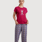 Women's Printed Pentacore Pajama Set