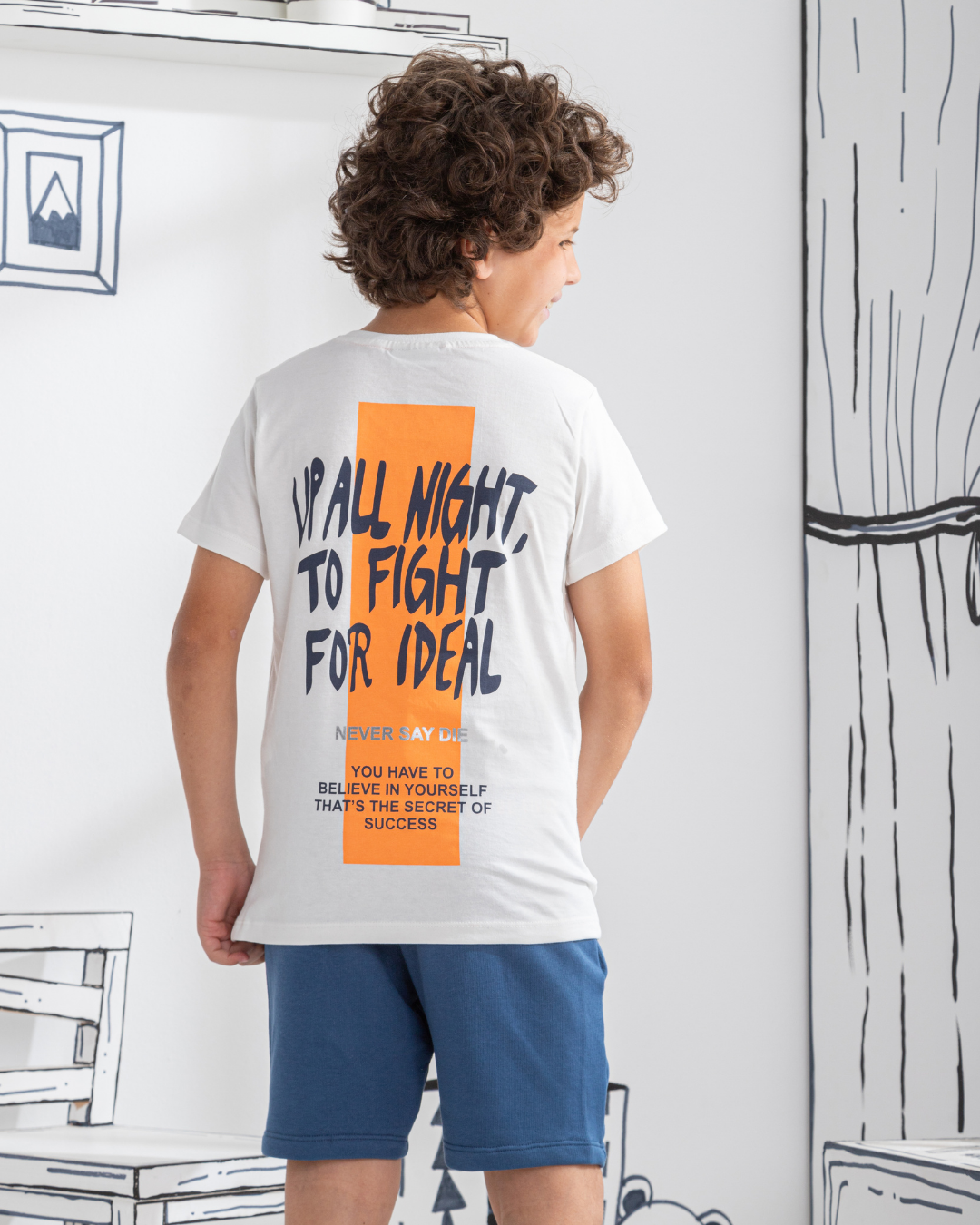 for successful living بيجامه اولادي تيشرت نص كم وشورت