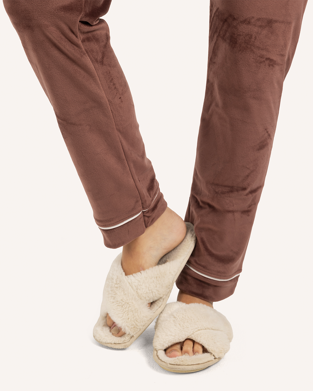 Plain classic women's pajamas