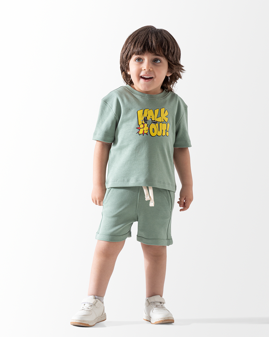 Boys' Baby Set Walk and Overcome
