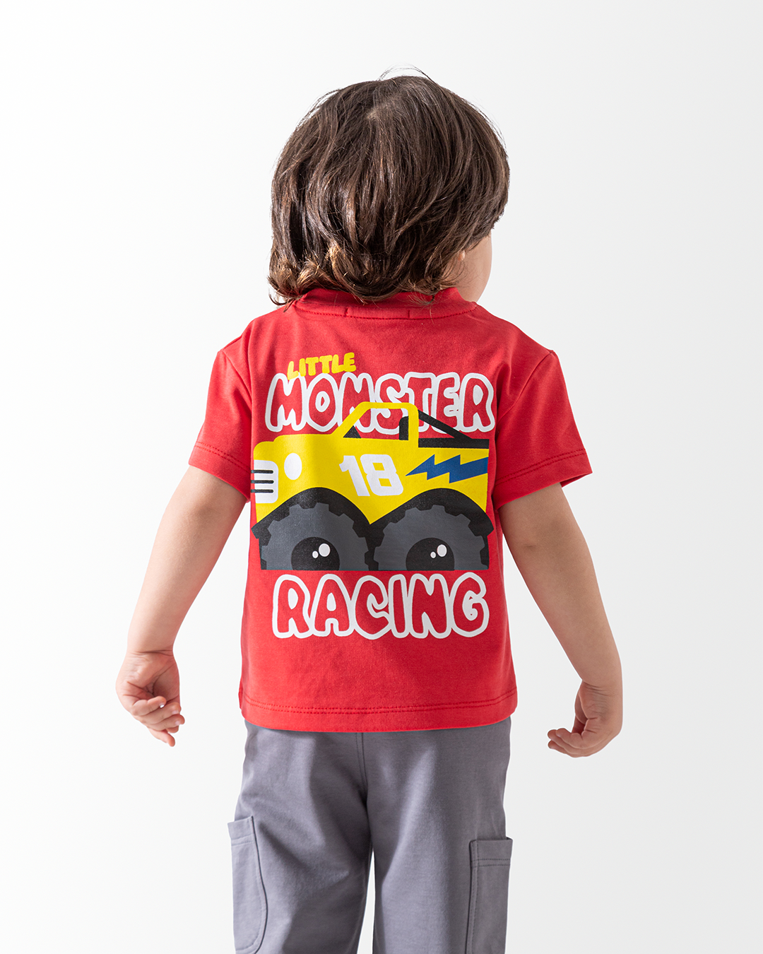 Boys' Baby Set Monster Race