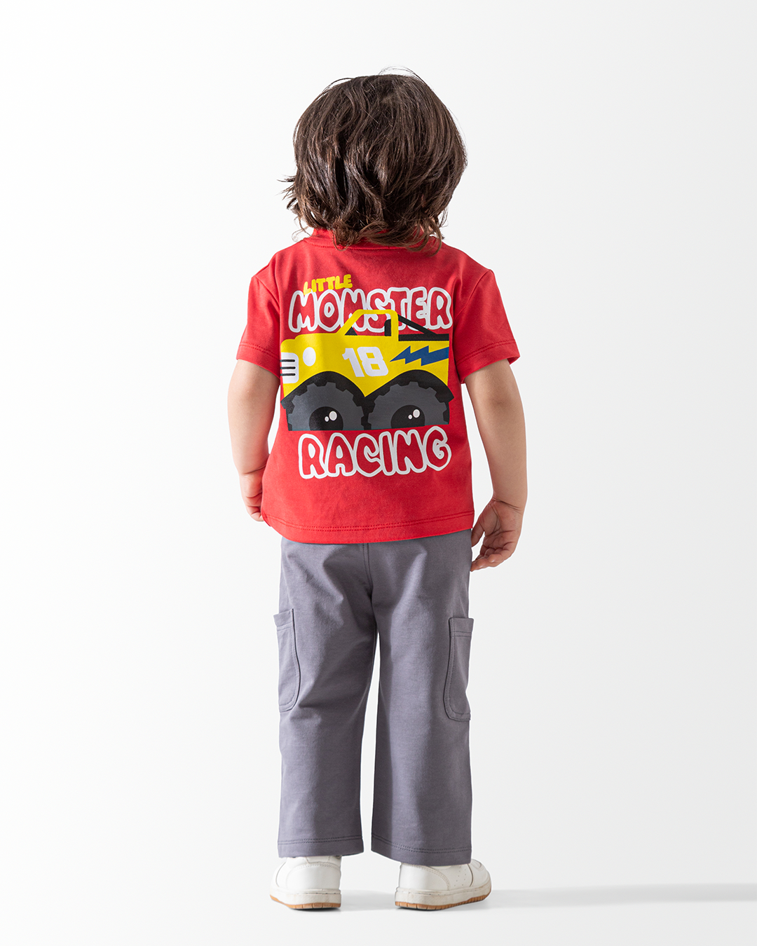 Boys' Baby Set Monster Race
