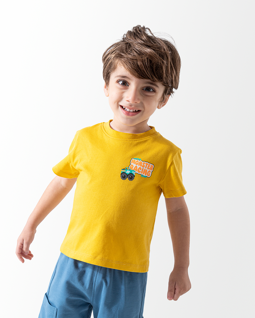 Boys' Baby Set Monster Race
