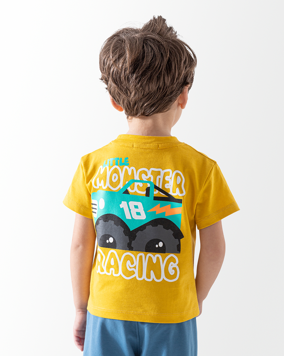 Boys' Baby Set Monster Race