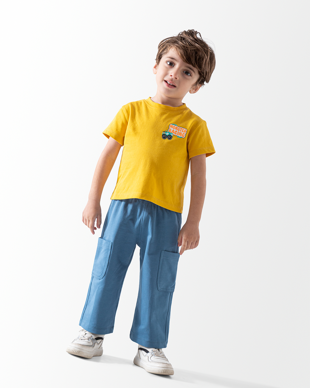 Boys' Baby Set Monster Race