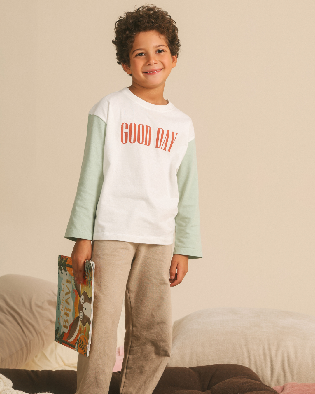 Boys pajama set Good Day