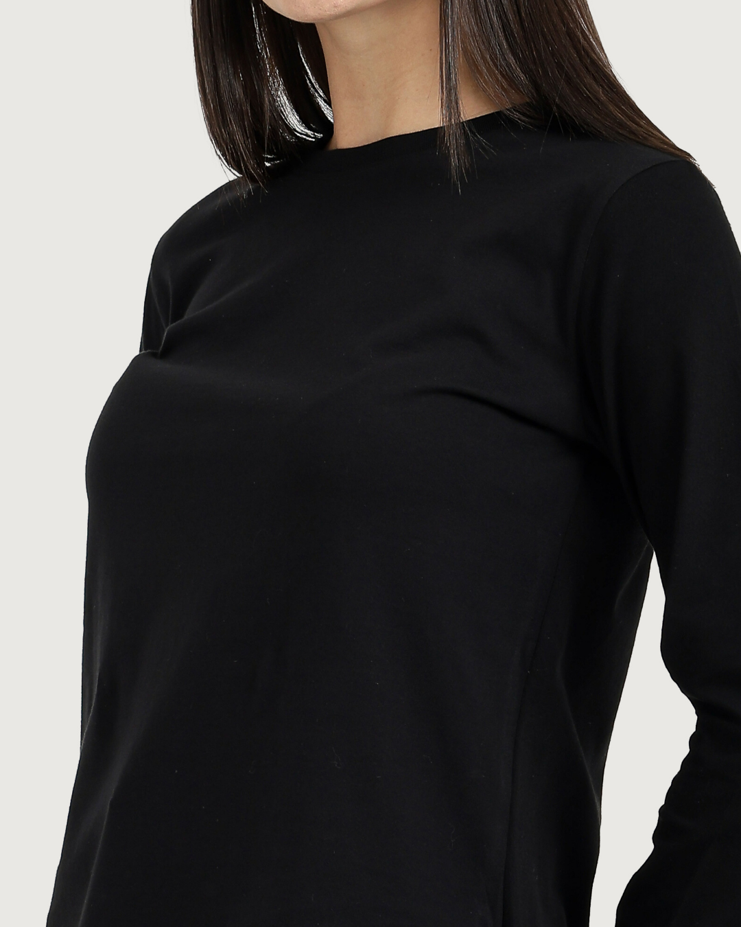 تي شيرت حريمي بكم ساده