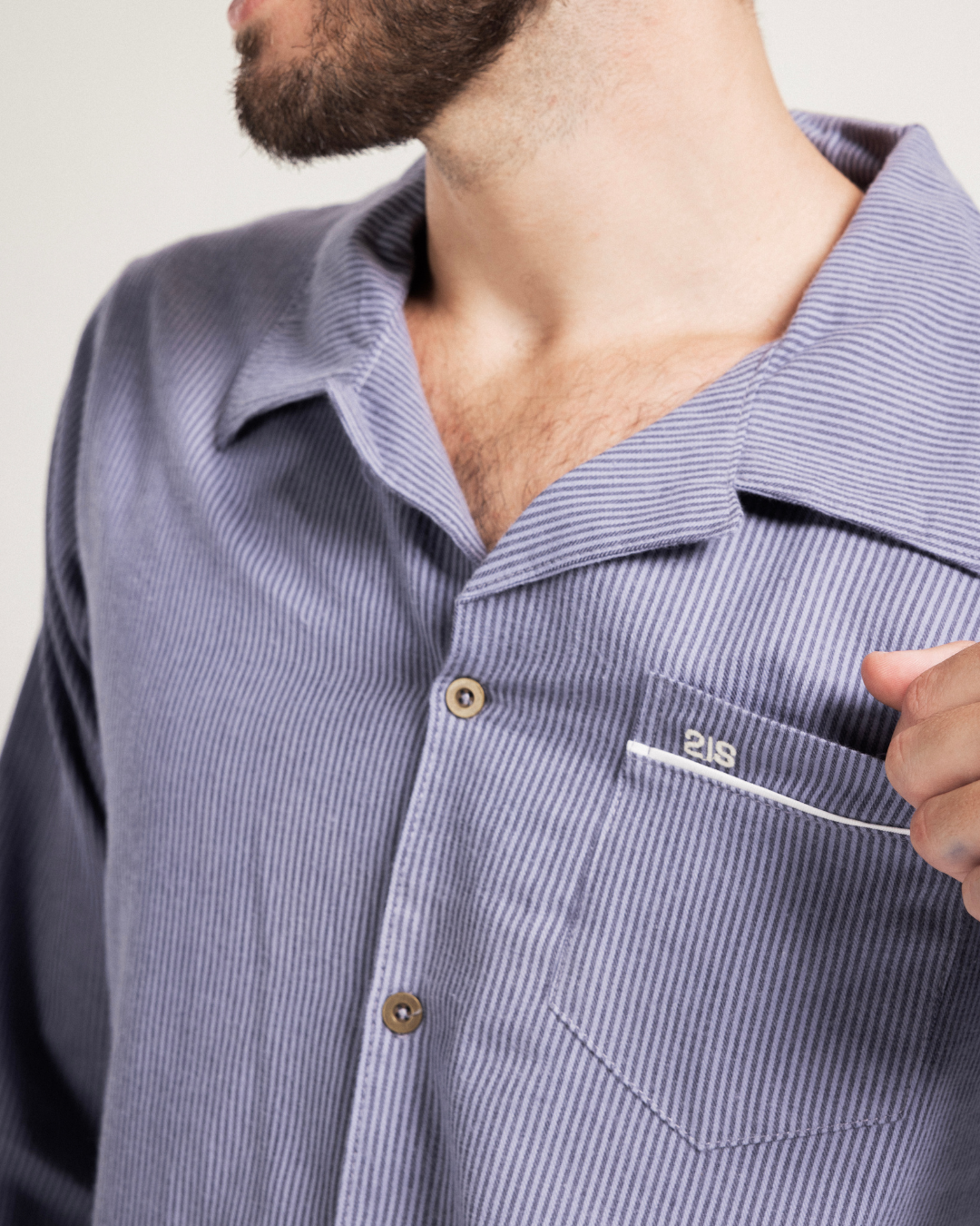 بيجاما رجالى كلاسيك Men Pajama Classic Striped