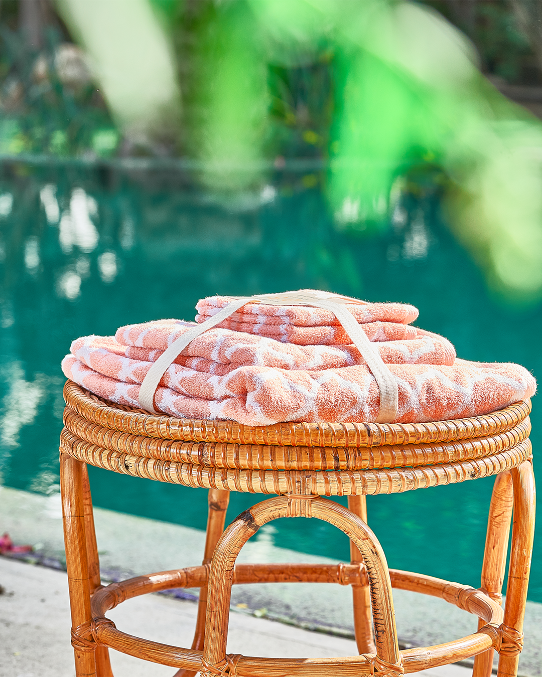 4 set Moroccan tile towels  (30*²30 50*100 70*140)cm