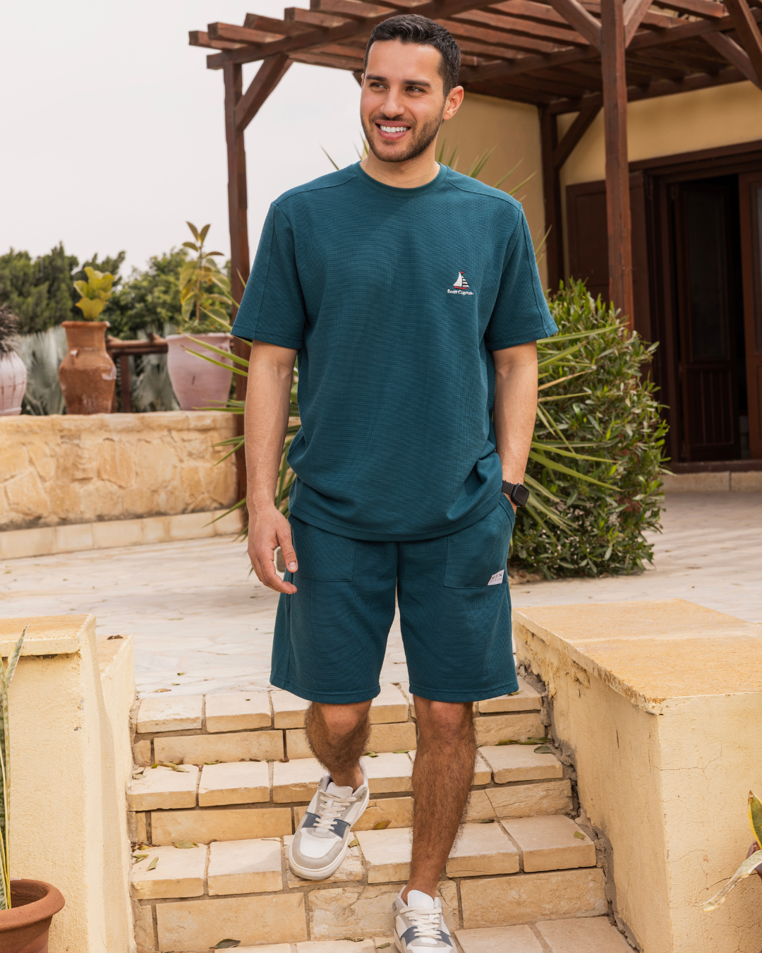 بيجاما شورت جاكارد كابتن السفينه