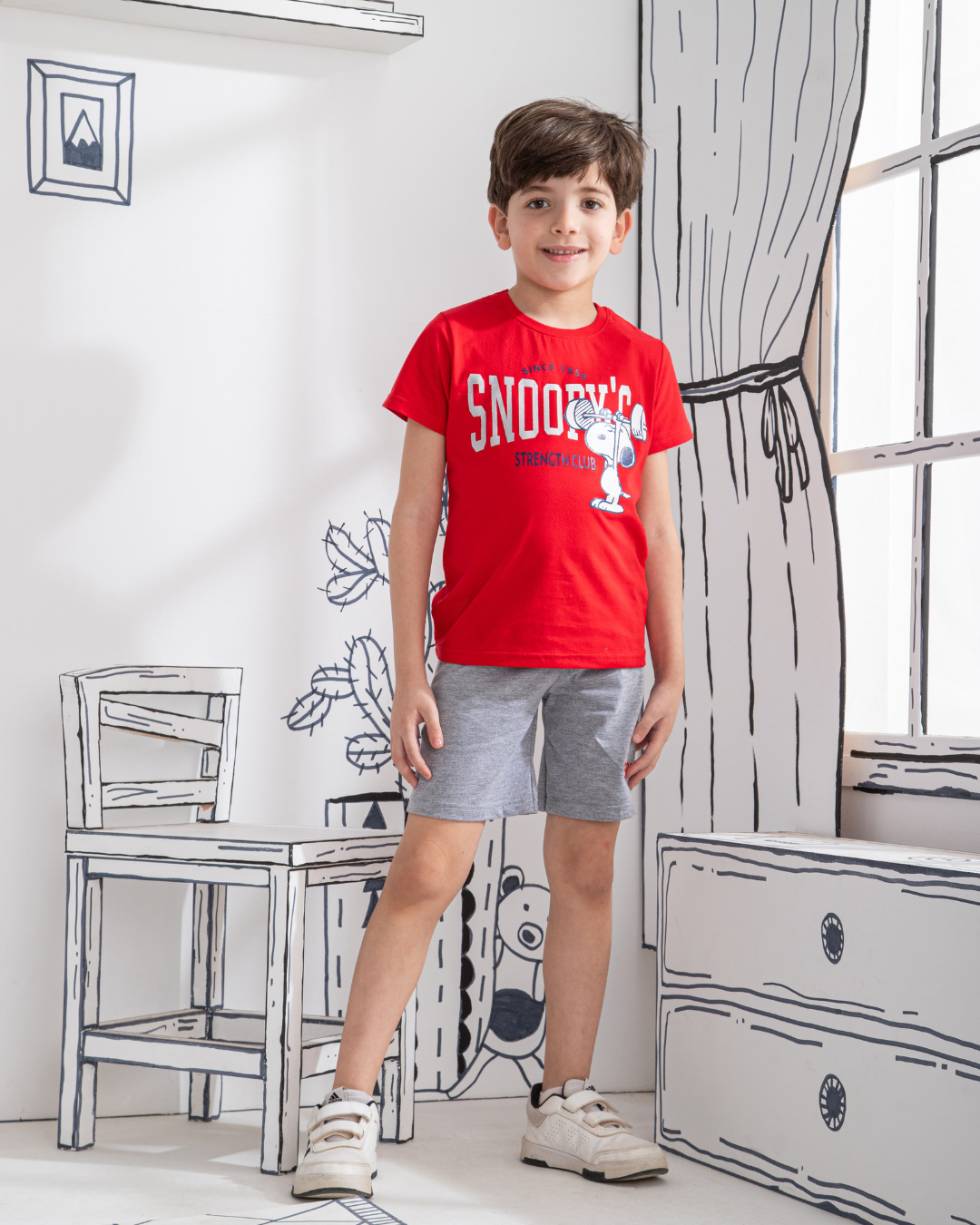 Snoopy بيجامه اولادي طباعة