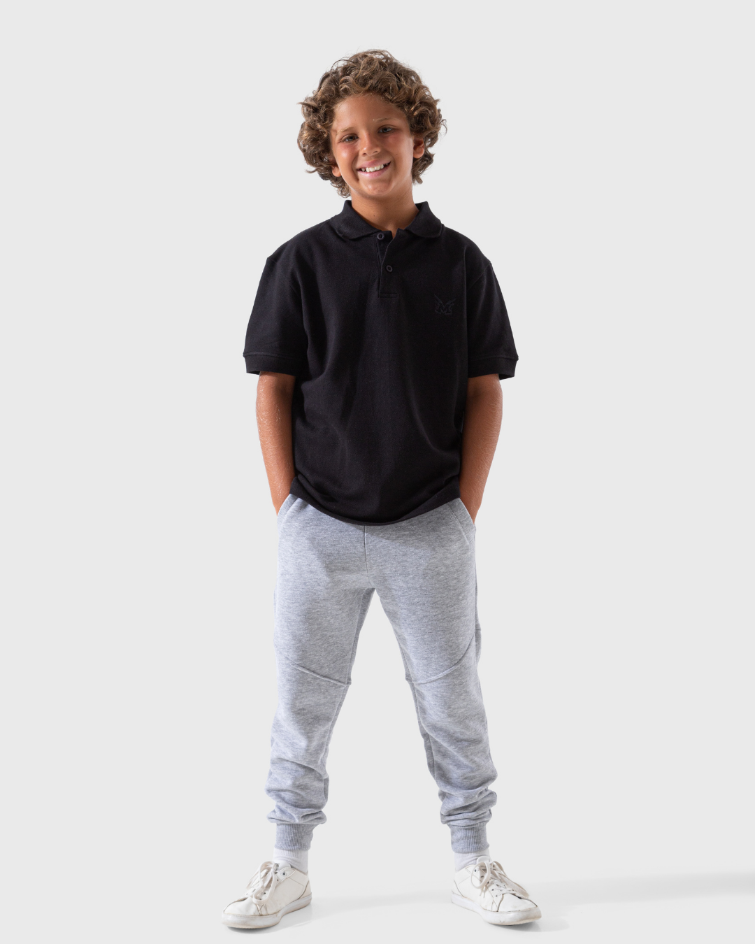 M تيشرت ساده بولو نص كم