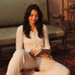 Women luxurious set in dusty colors