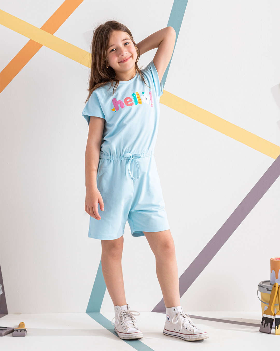 HELLO سالوبيت بناتي شورت