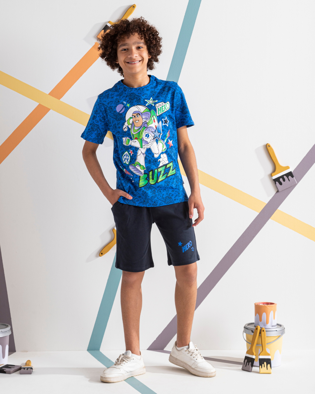 BUZZ HERO بيجامه اولادي شورت