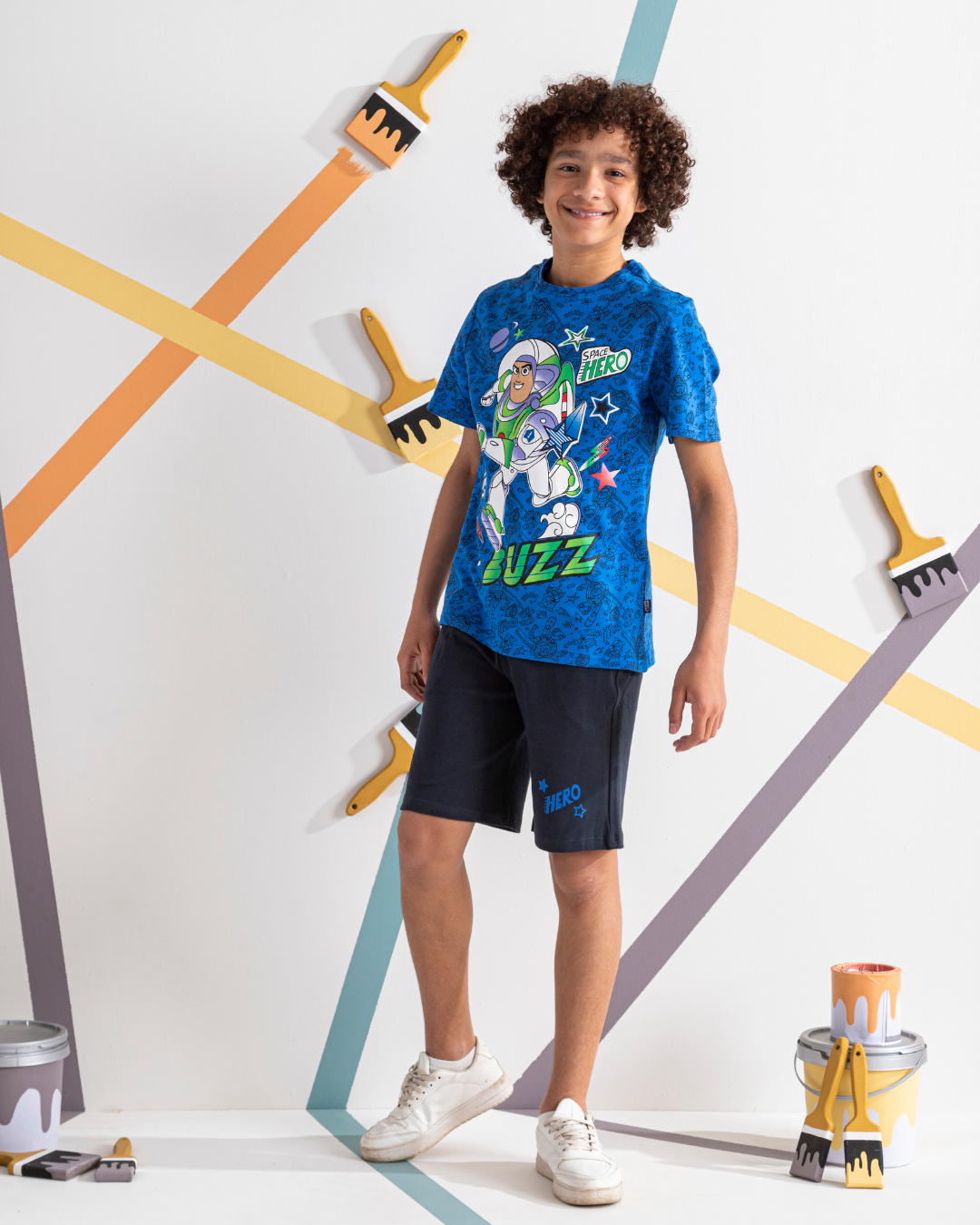 BUZZ HERO بيجامه اولادي شورت