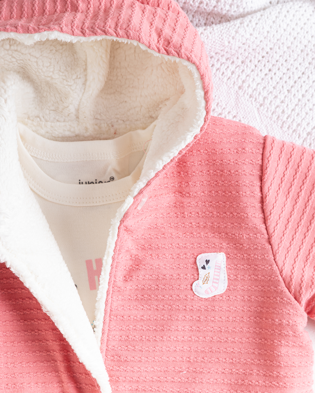 Chi Girl's Pajama Body + Cabochon Jacket + Printed Pants