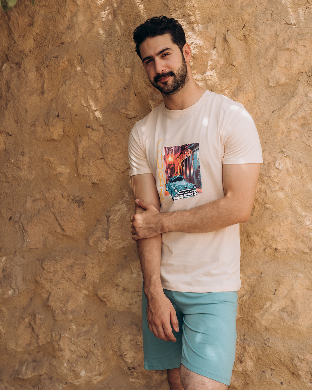 CUBA بيجامه رجالي شورت