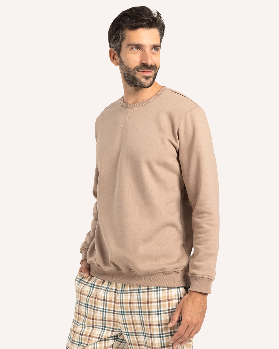 سويت شيرت رجالي ساده راوند