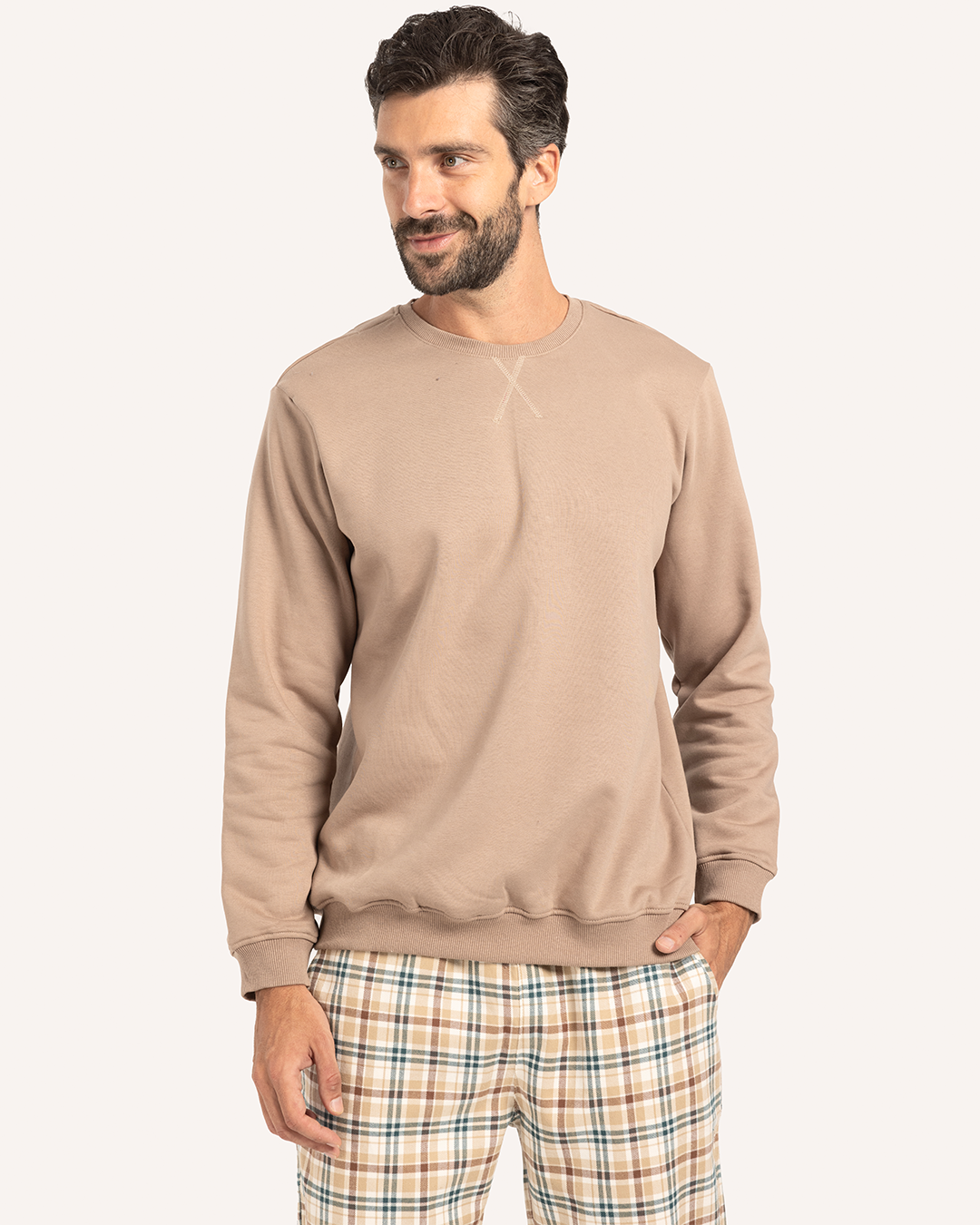 سويت شيرت رجالي ساده راوند