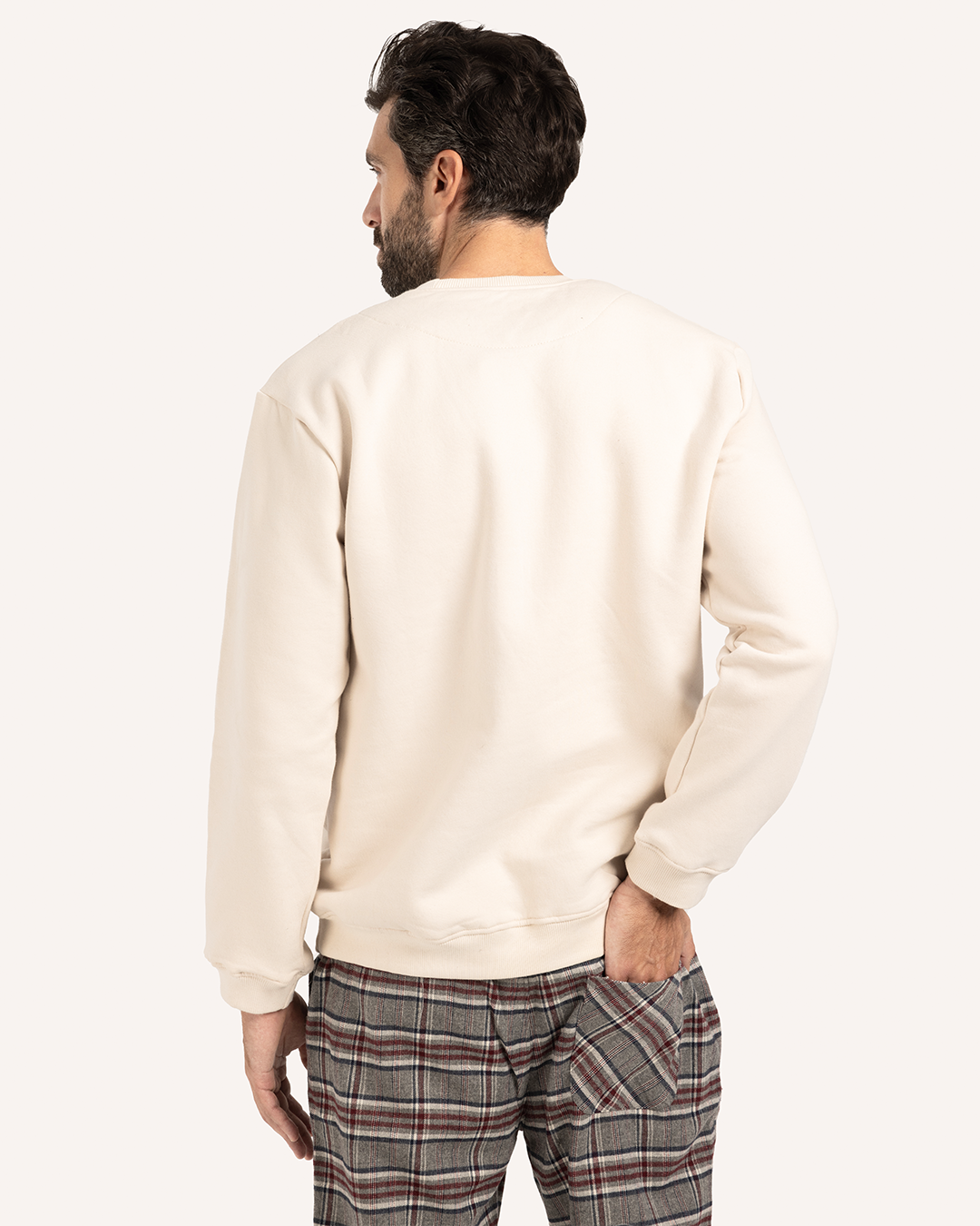 سويت شيرت رجالي ساده راوند