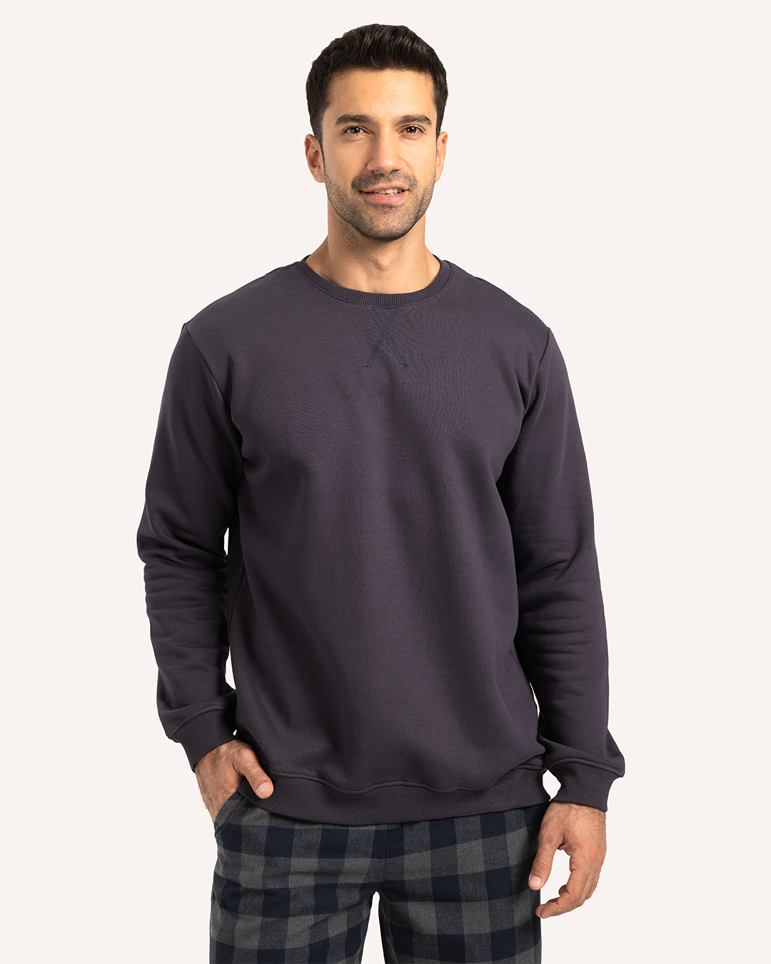 سويت شيرت رجالي ساده راوند