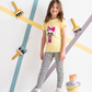 LOL Glam Life Disney Girls' Printed Leggings Pajamas