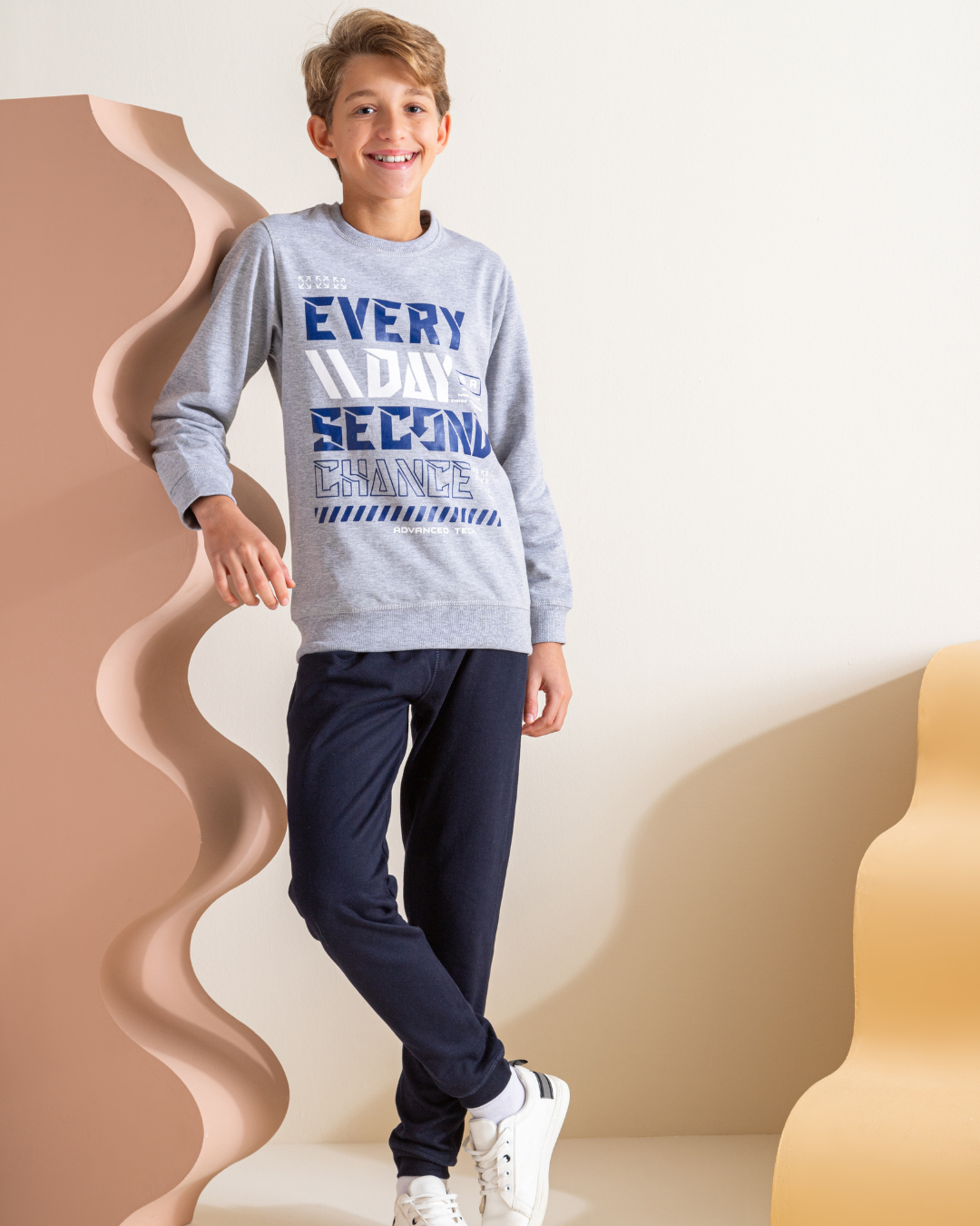 Every Day  بيجامه اولادي طباعة سمر ملتون مكستر