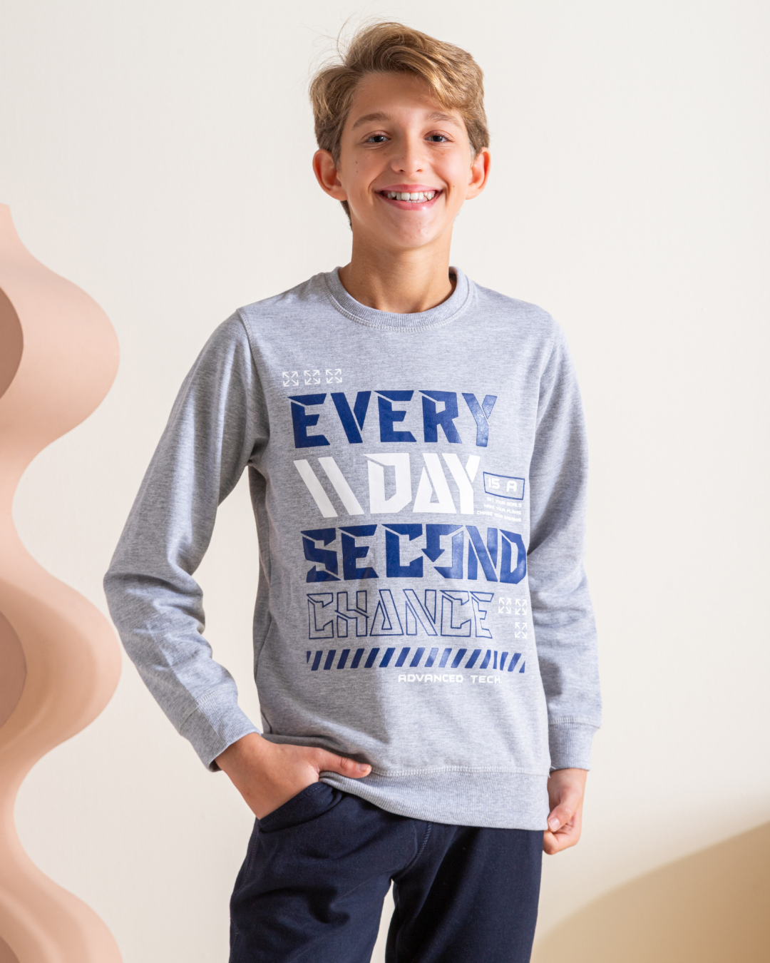 Every Day  بيجامه اولادي طباعة سمر ملتون مكستر